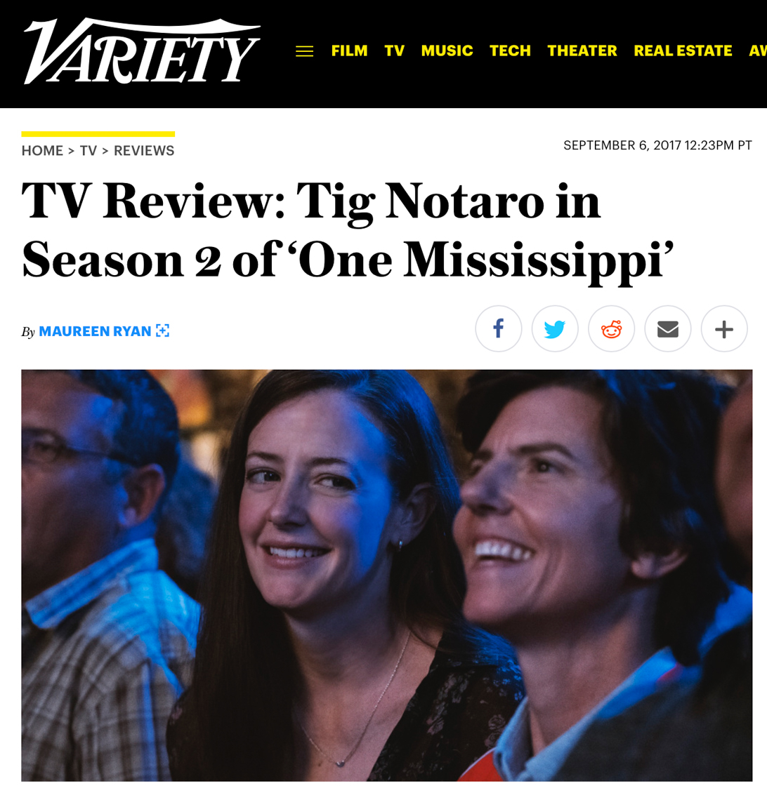 Variety: One Mississippi